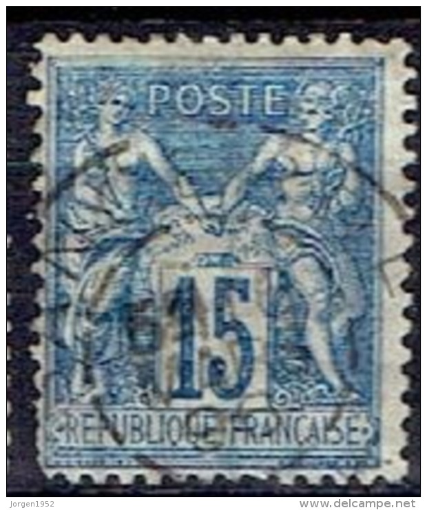 FRANCE #    FROM 1877  STAMPWORLD 77 - 1876-1898 Sage (Type II)