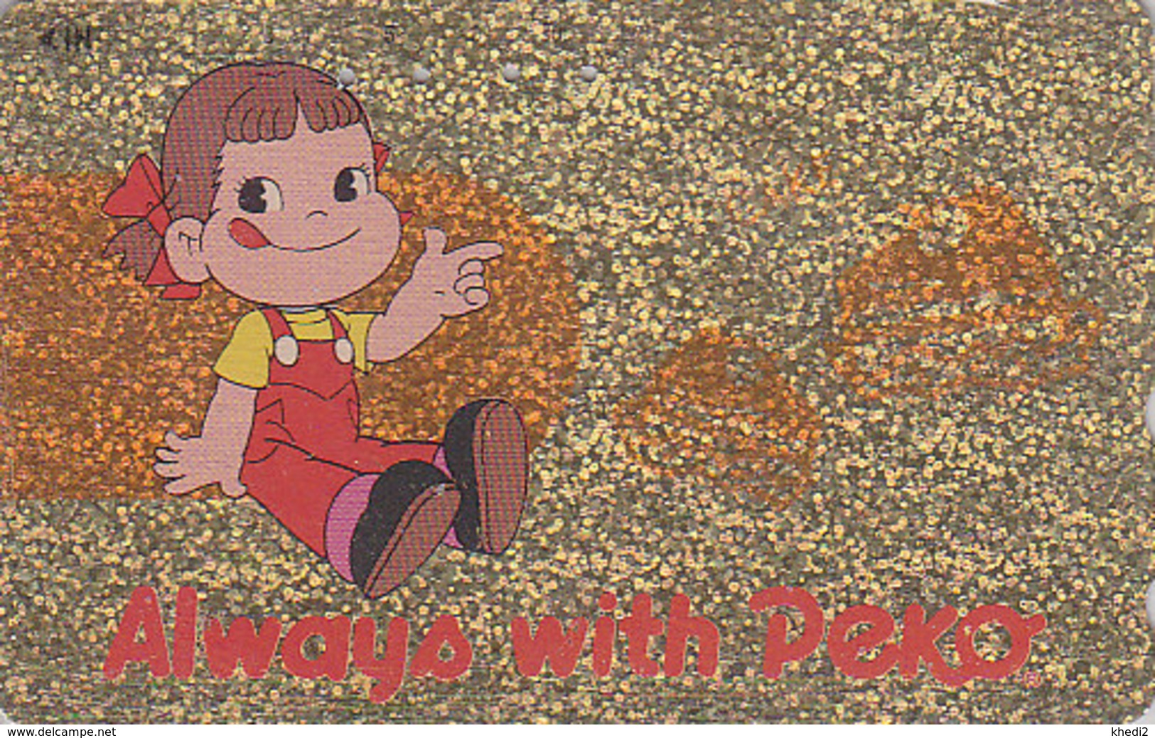 Télécarte DOREE JAPON / 110-016 - BD COMICS - PEKO & POKO - JAPAN GOLD Phonecard  - 28 - BD