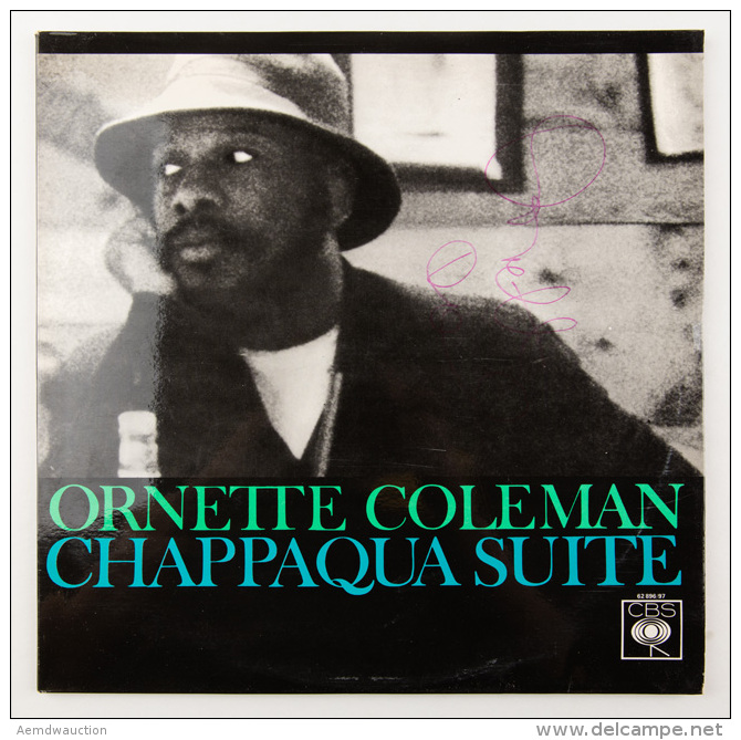 Ornette COLEMAN - Lot De Deux Disques SIGNÉS Par Ornette Coleman. - Unclassified