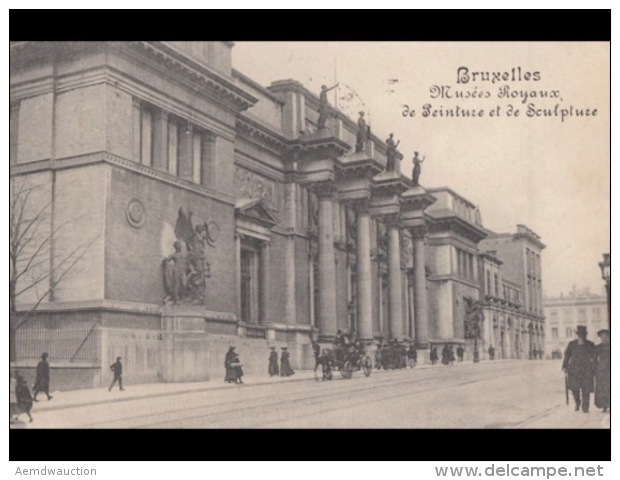 BRUXELLES. Environ 425 Cartes Postales, époques Diverses. - Sin Clasificación