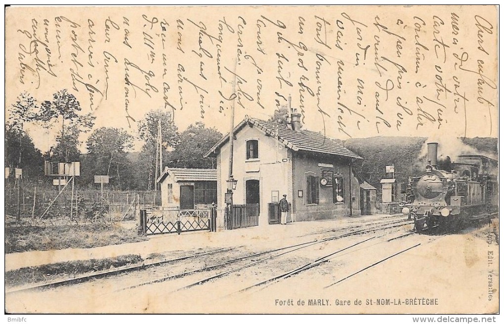 Forêt De MARLY - Gare De St NOM-LA-BRETECHE - St. Nom La Breteche