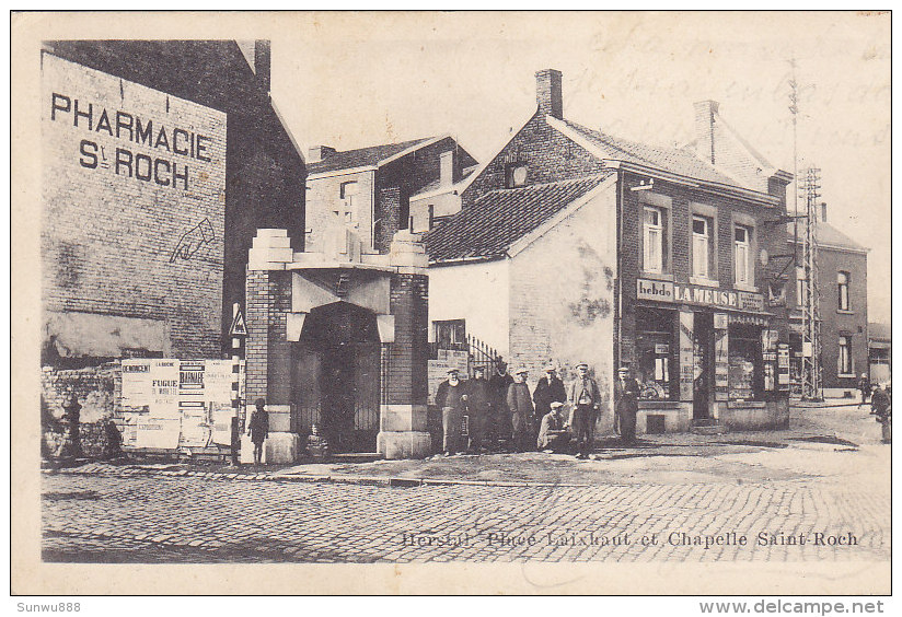 Herstal - Place Laixhaut Et Chapelle St-Roch (top Animation, Librairie, PJ Bruxelles) - Herstal