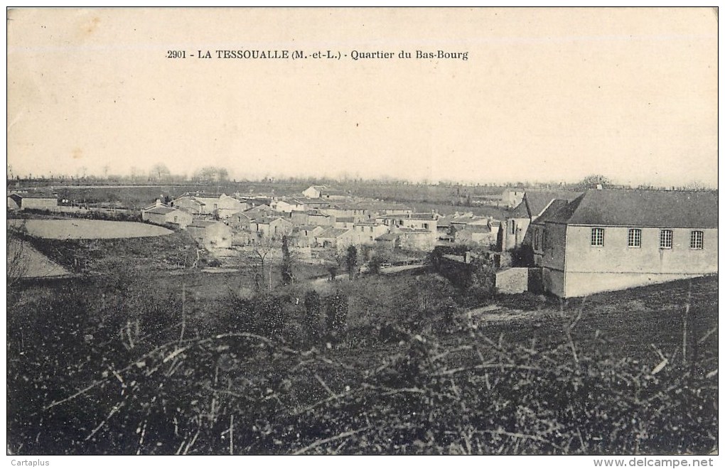 LA TESSOUALLE GARE DU BAS BOURG 49 - Autres & Non Classés