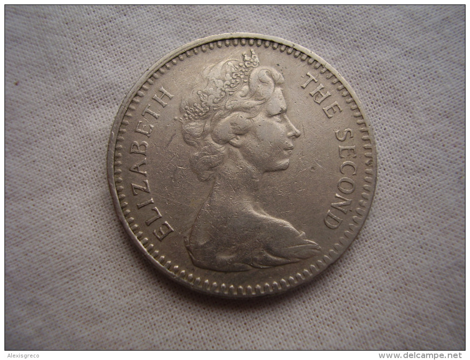 RHODESIA-REPUBLIC Of 1964 2shillings 20 Cents Copper-Nickel  USED COIN In GOOD CONDITION.(HG8) - Rhodesia