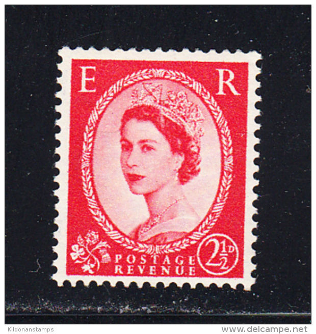 Great Britain 1952-54 Mint No Hinge, Watermark Sideways, Sc# , SG 519a - Unused Stamps