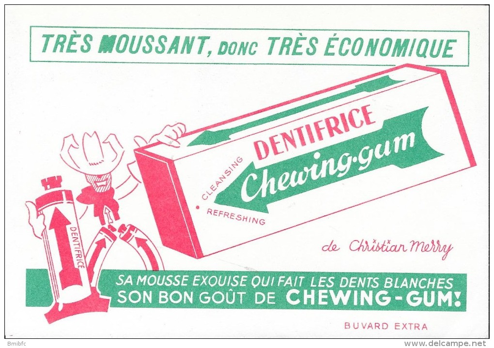 Dentifrice Chewing-gum - D