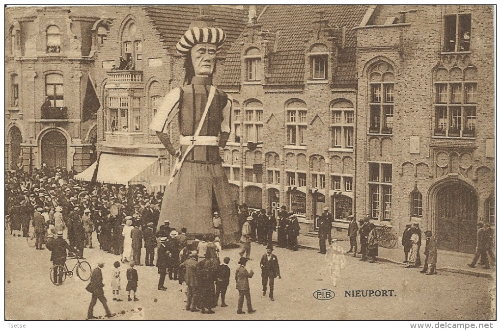 Nieuwpoort / Nieuport - Carnaval - Géant / De Reus - 1929  ( Verso Zien ) - Nieuwpoort