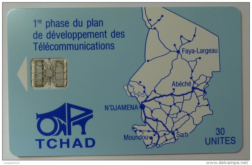 CHAD - Schlumberger Chip - 30 Units - Mint - Tchad