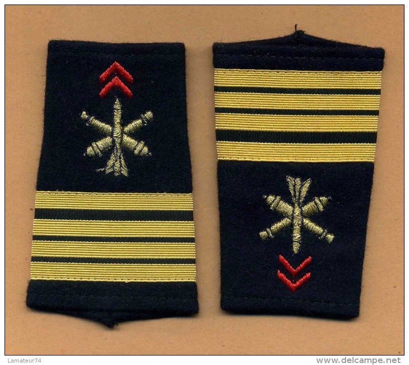 Artillerie - Fourreaux D´épaules De Commandant - Uniforms