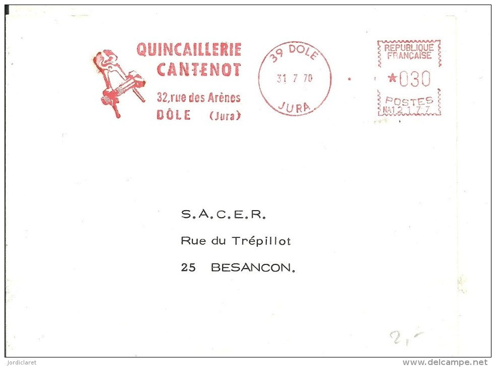 LETTER DOLE 1970 - Cartas & Documentos