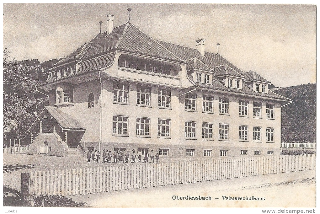 Oberdiessbach - Primarschulhaus           Ca. 1910 - Oberdiessbach