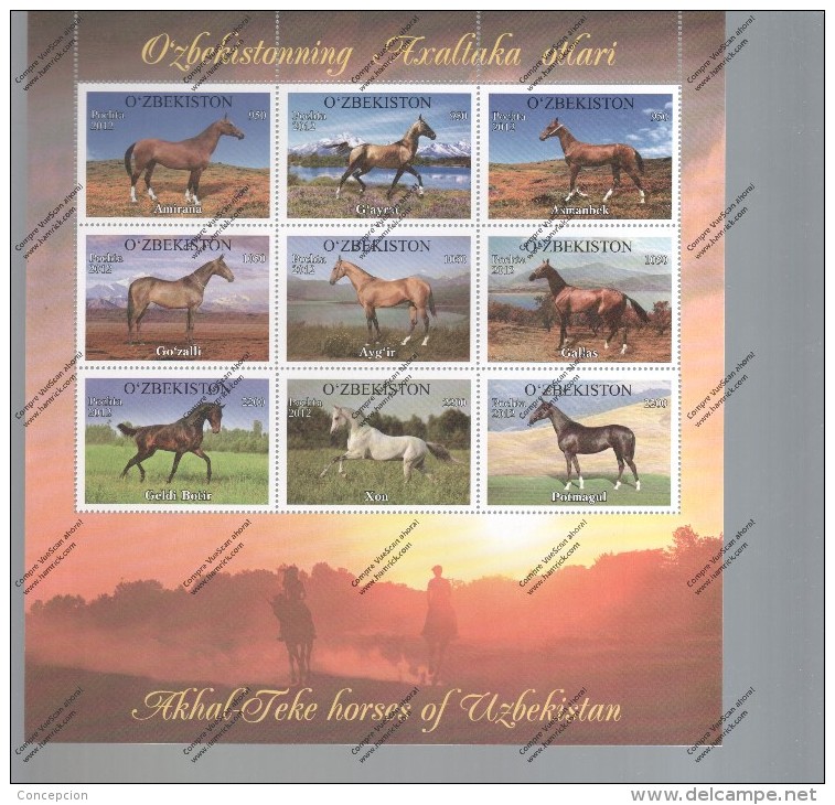 OUZBEKISTAN Nº HB - Pferde