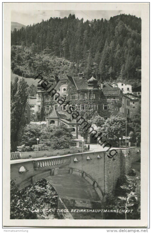 Landeck - Foto-AK - Verlag Risch-Lau Bregenz - Gel. 1939 - Landeck