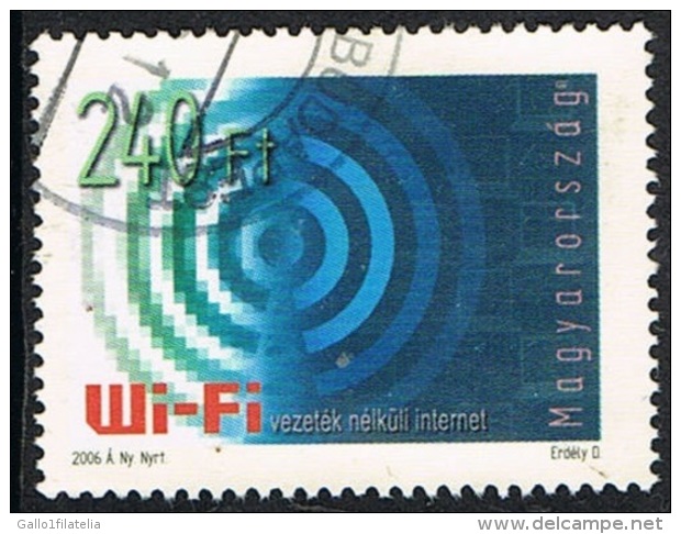 2006 - UNGHERIA / HUNGARY - INTERNET WI FI. USATO - Usado