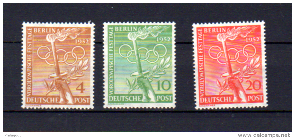 Jeux Olympiques D’Helsinki, 74 / 76 **, Cote 40 € - Sommer 1952: Helsinki