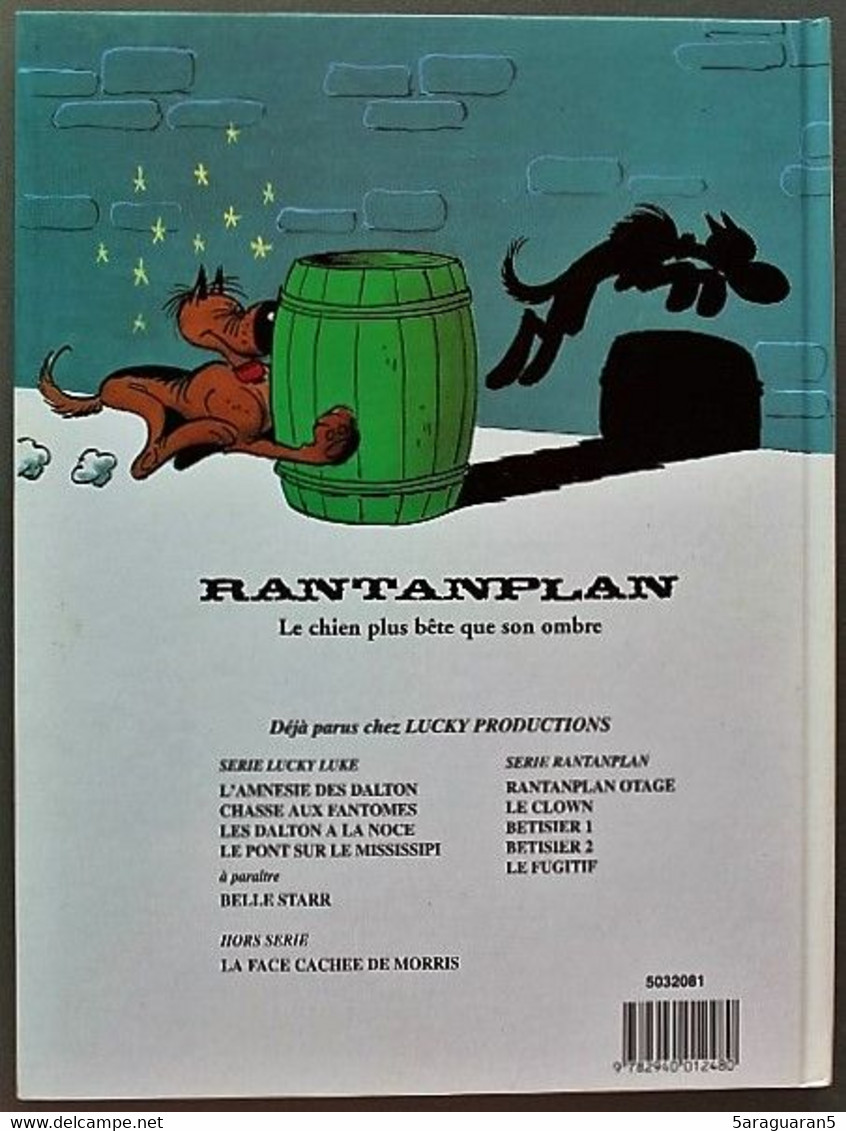 BD RANTANPLAN - 7 - Le Fugitif - EO 1994 - Rantanplan