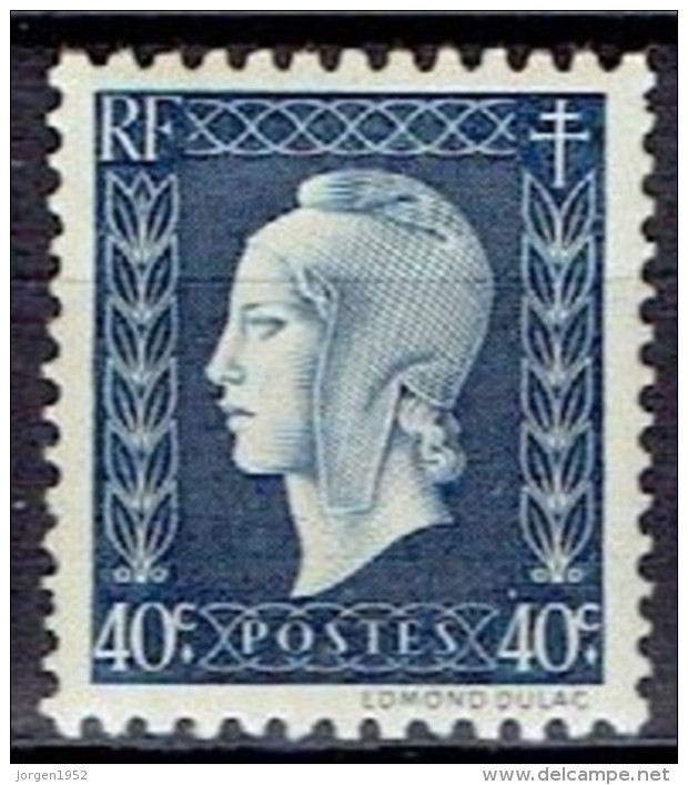 FRANCE #    FROM  1945 - 1954  STAMPWORLD 703 - 1944-45 Marianne De Dulac