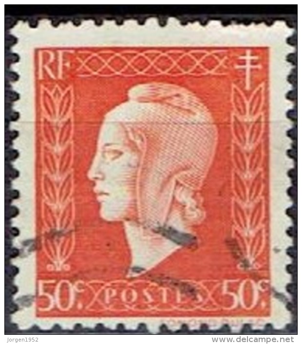 FRANCE #    FROM  1945 - 1954  STAMPWORLD 704 - 1944-45 Marianne Van Dulac