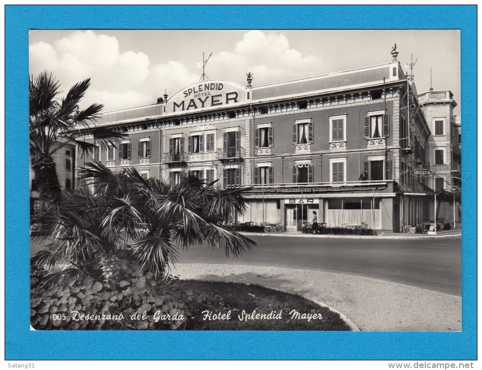 DESENZANO DEL GARDA-HOTEL SPLENDID MAYER. - Autres & Non Classés