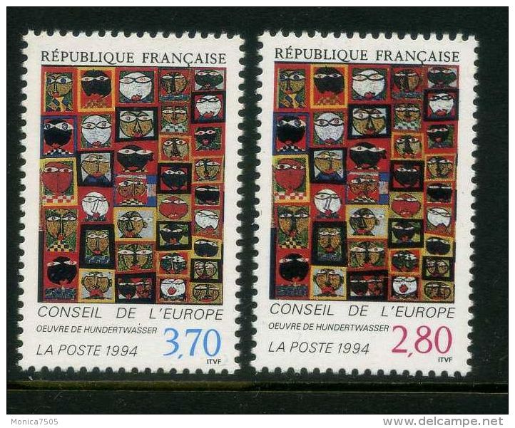 FRANCE ( SERVICE ) : Y&amp;T N°  112/ 113  TIMBRES  NEUFS  SANS  TRACE  DE  CHARNIERE  , A  VOIR . - Neufs