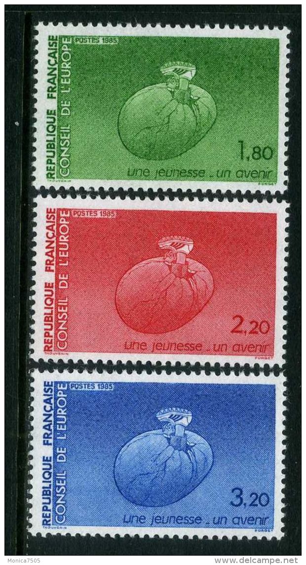 FRANCE ( SERVICE ) : Y&amp;T N°  85/87  TIMBRES  NEUFS  SANS  TRACE  DE  CHARNIERE  , A  VOIR . - Neufs