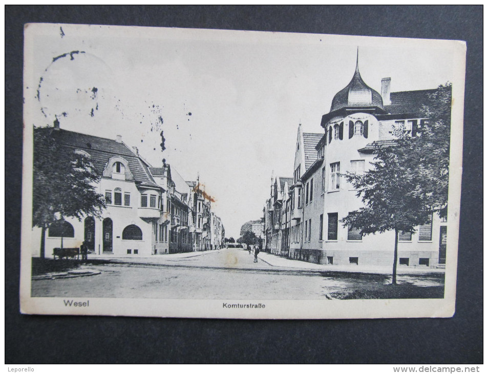 AK WESEL Komturstrasse 1912 // D*21110 - Wesel