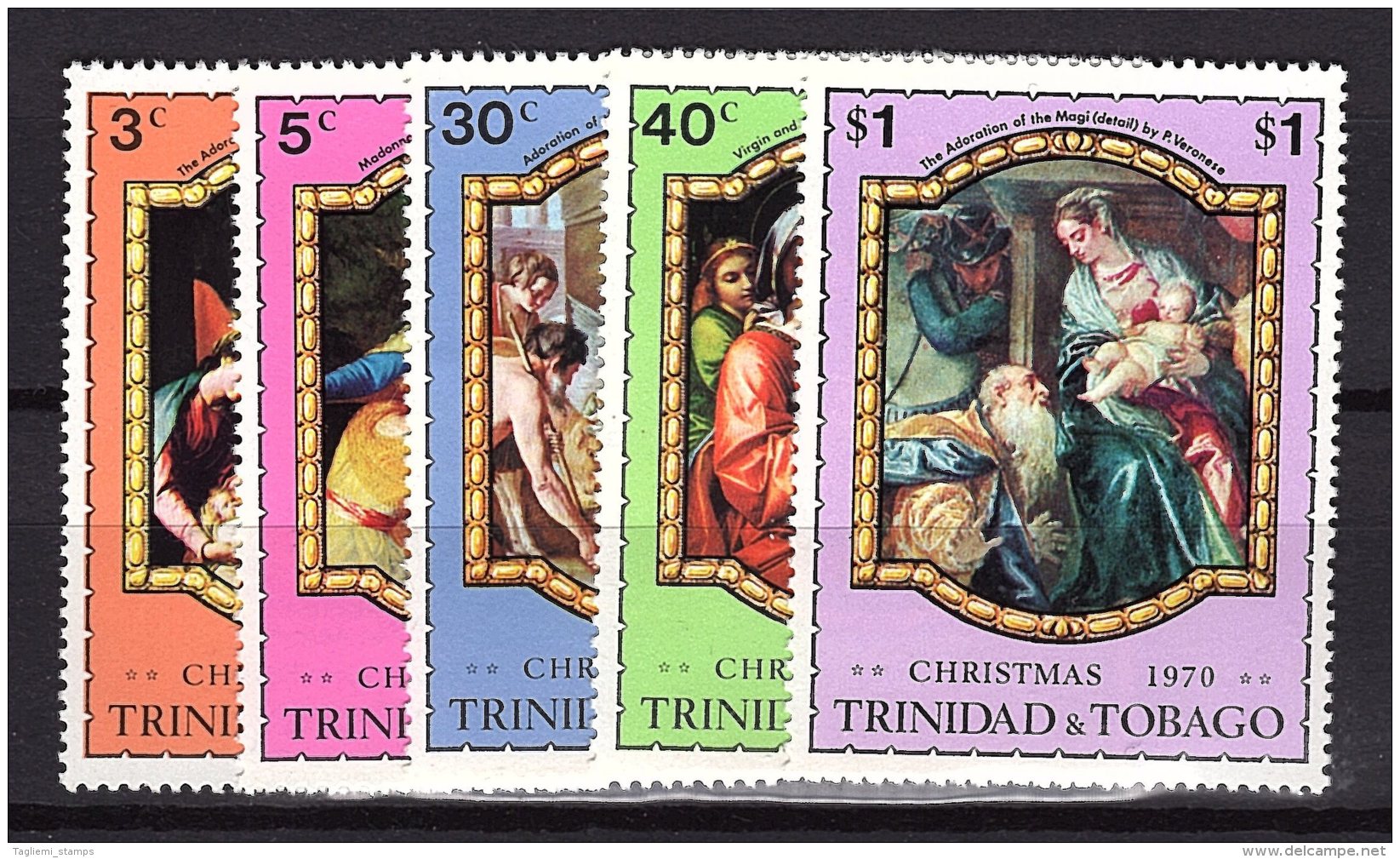 Trinidad & Tobago, 1970, SG 386 - 390, Complete Set Of 5, MNH - Trinidad & Tobago (1962-...)