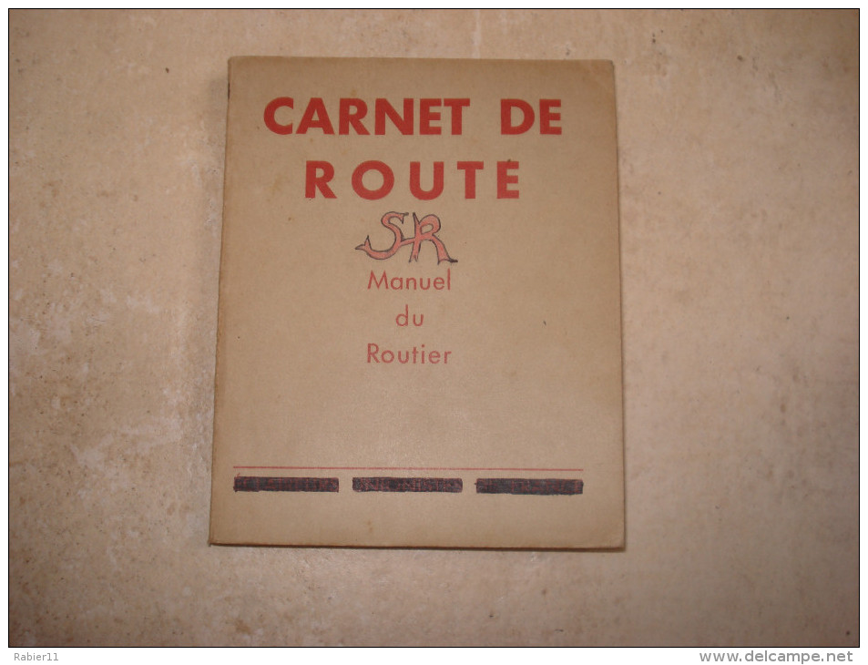 CARNET DE ROUTE MANUEL DU ROUTIER  SCOUTISME RELIGION 1941 HUBERT MOULY NARBONNE - Other & Unclassified