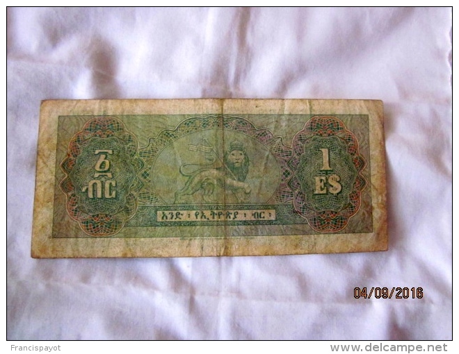 Ethiopie: 1 $ET 1961 (bunna) - Ethiopie