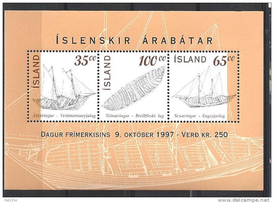 Islande Bloc N° 20 Neuf De 1997 - Blocs-feuillets