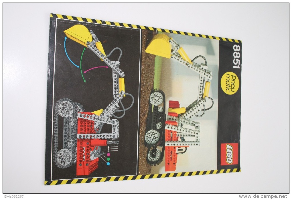 LEGO - 8851 INSTRUCTION MANUAL - Original Lego 1984 - Vintage - Catalogues
