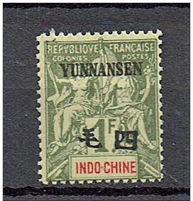 Yunnanfou 1903  Yvert  14 **/MnH  (2 Scans) - Other & Unclassified