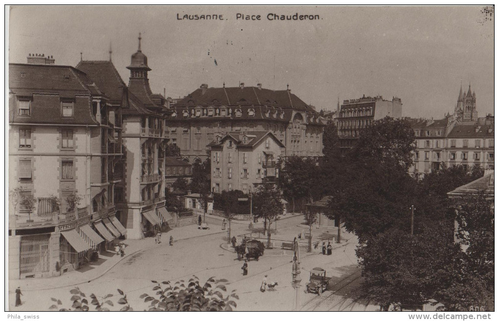 Lausanne - Place Chauderon - Perrochet-Matile No. 806 - Autres & Non Classés