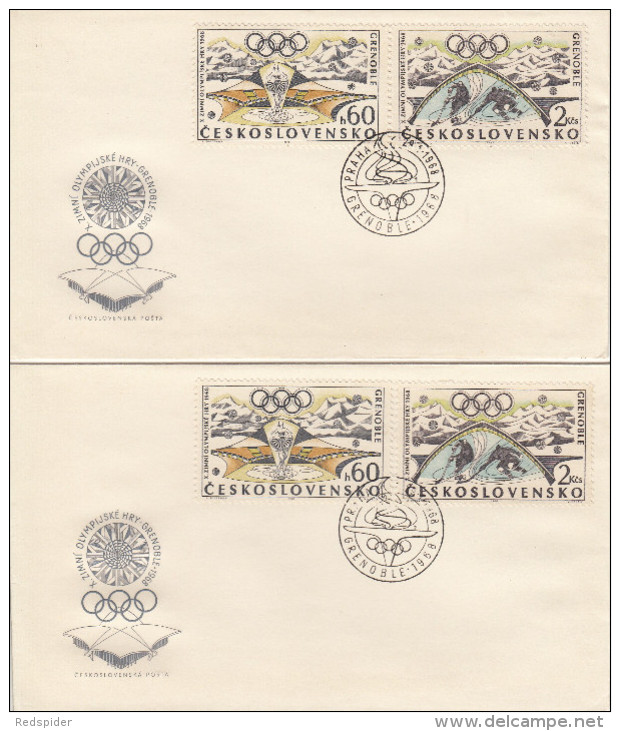 OLYMPISCHE SPIELE-OLYMPIC GAMES, GRENOBLE 1968, Special Cancellation / Postmark !! - Winter 1968: Grenoble