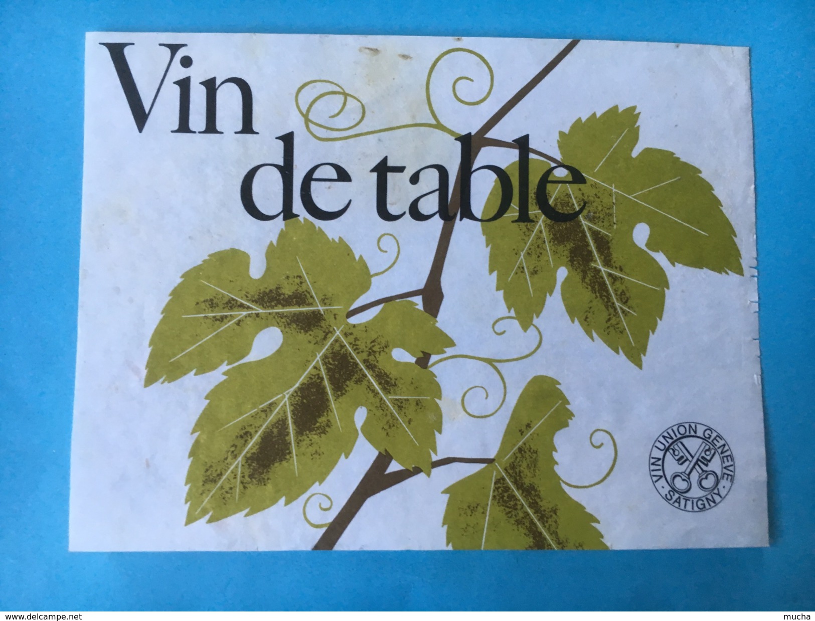 1717 - Suisse Genève Vin De Table - Autres & Non Classés