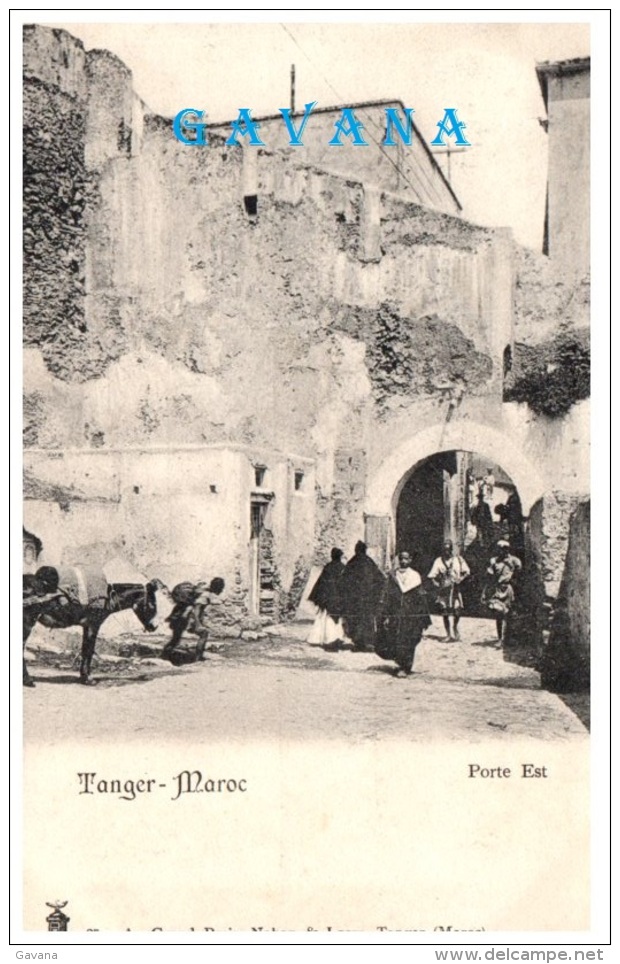 MAROC - TANGER - Porte Est   (Recto/Verso) - Tanger