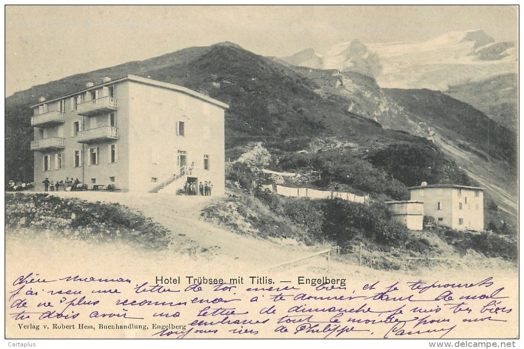 ENGELBERG HOTEL TRUBSEE MIT TITLIS SUISSE - Trub