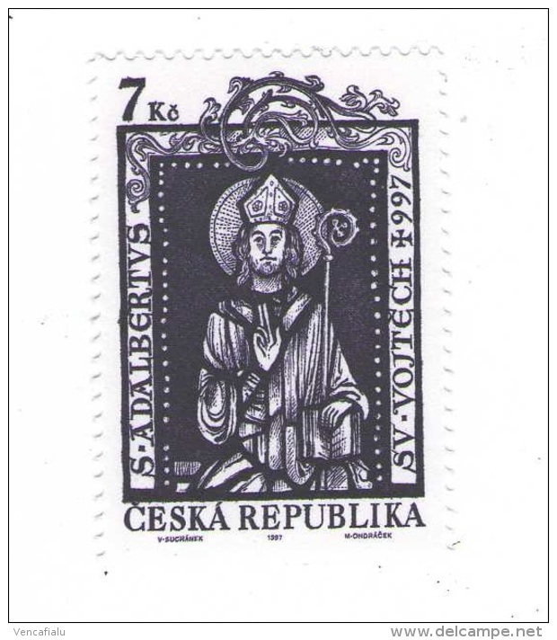 Year 1997 - St. Vojtech, 1 Stamp, MNH - Unused Stamps
