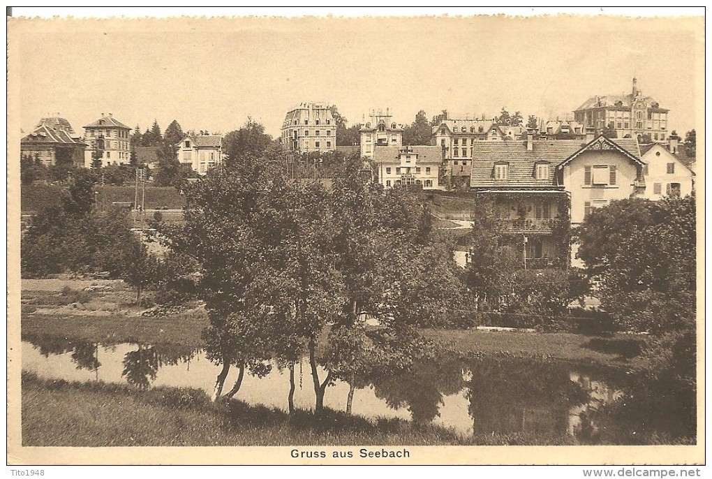 Schweiz, 1933, Gruss Aus Seebach Nach Steffisburg, Siehe Scans! - Steffisburg