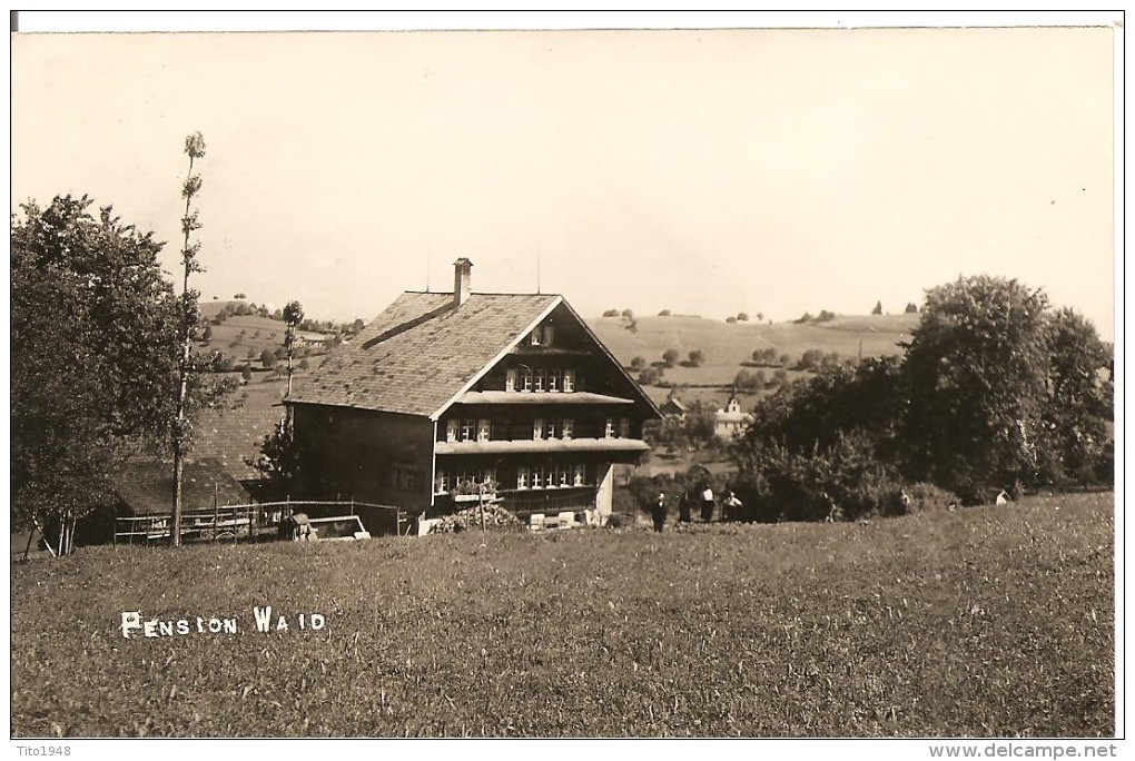 Schweiz, 1928 Pension Waid, Oberhelfenschwil Nach St. Gallen, Siehe Scans! - Oberhelfenschwil