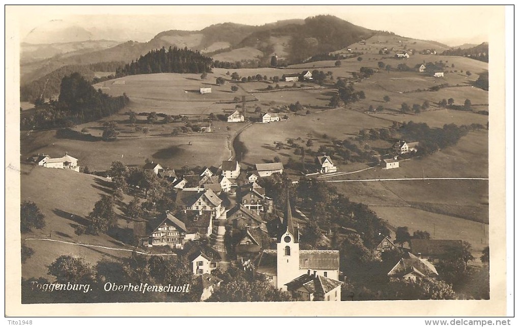 Schweiz, 1923, Oberhelfenschwil Nach St. Gallen, Siehe Scans! - Oberhelfenschwil