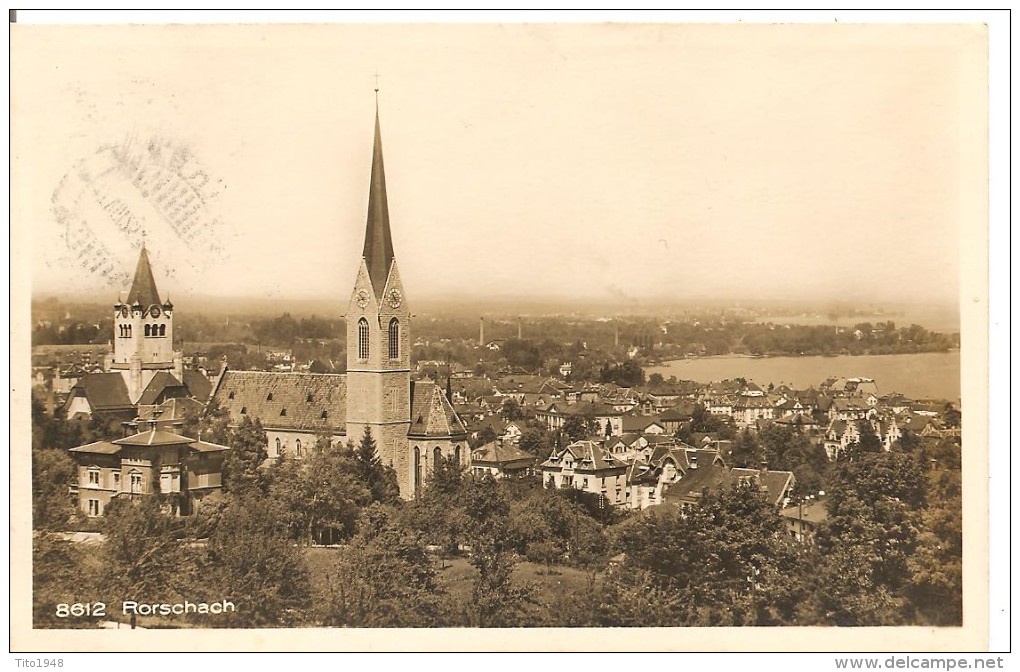 Schweiz, 1926, Rorschach,Bahnpost Post Ambulant, Nach Steffisburg , Siehe Scans! - Steffisburg