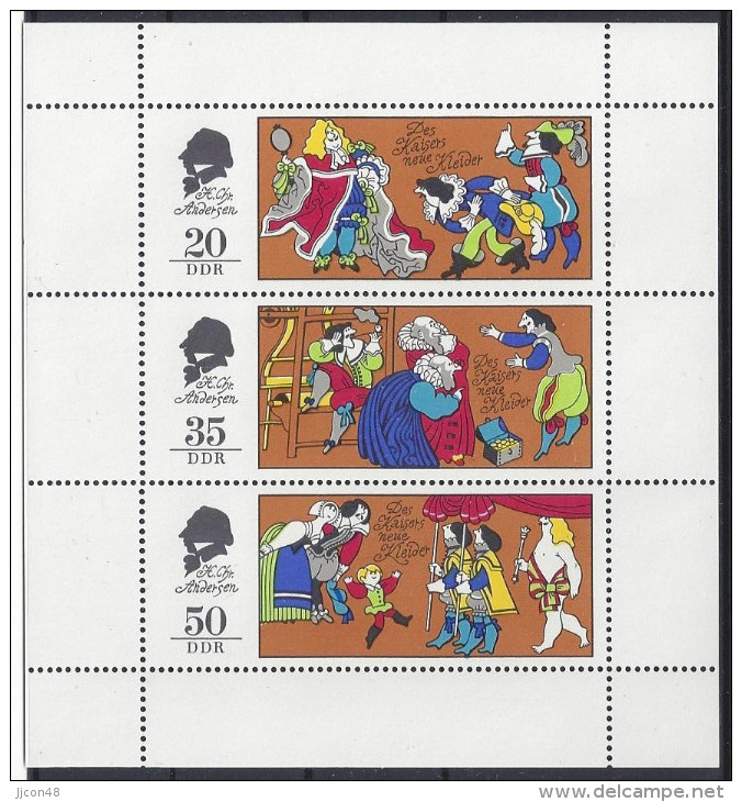 Germany (DDR) 1975  Marchen (**) MNH  Mi.2096-2098 - Ungebraucht