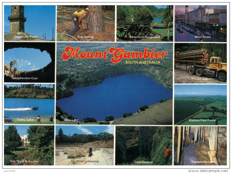 (842) Australia - SA - Mount Gambier (larger Size Card) - Mt.Gambier