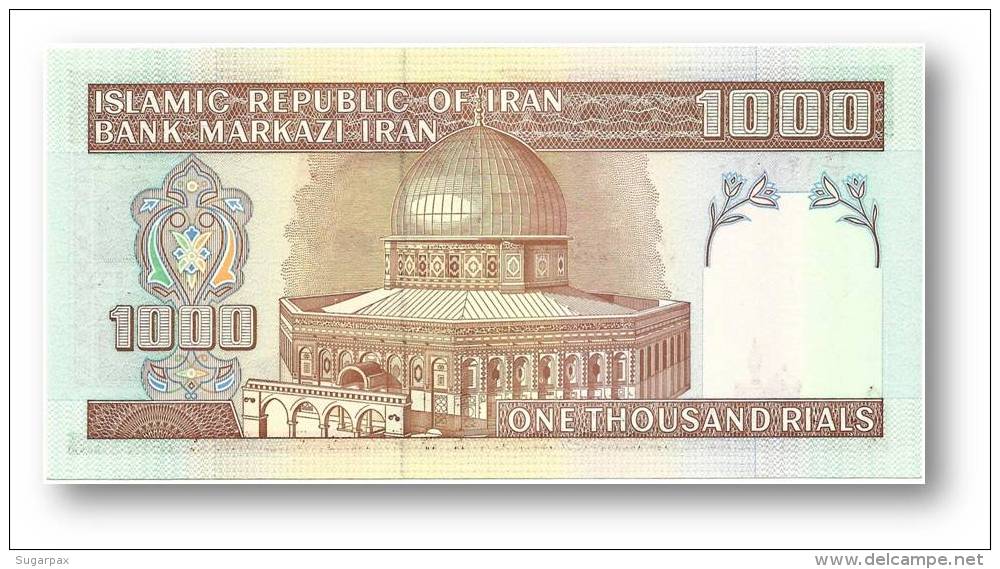 IRAN - 1000 Riyals ( 1992-  ) Pick 143.b Sign. 27 Unc. Wmk Mohd.H. Fahmideh Serie 29/3 Bank Markazi Islamic Republic - Iran