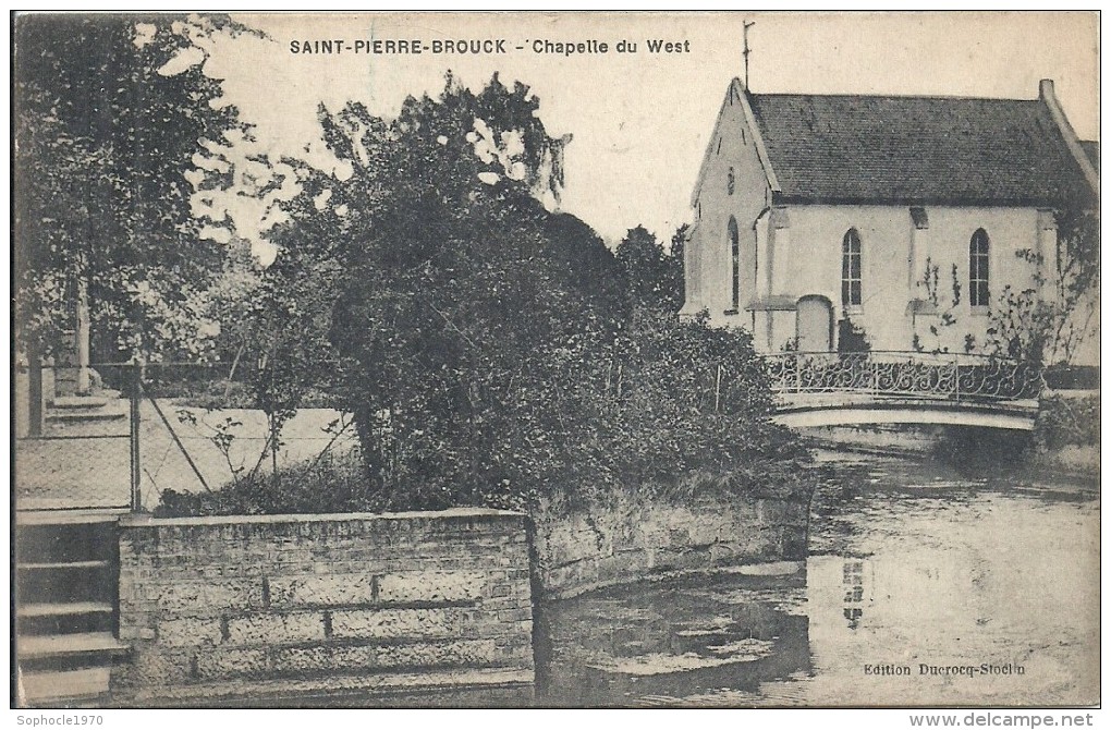 NORD - 59  - SAINT PIERREBROUCK Près De Grande Synthe Et De Dunkerque - Chapelle Du West - Grande Synthe