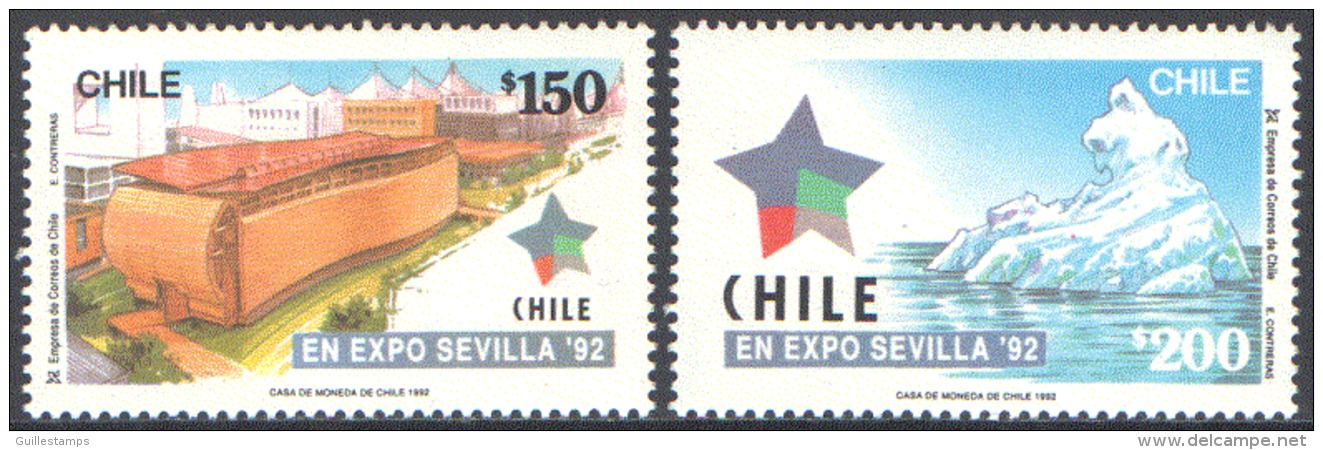 CHILE 1992 SEVILLE COLUMBIAN EXPO** (MNH) - Chile