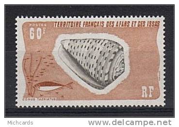AFARS ET ISSAS 1976 - Coquillage CONUS TAENIATUS - Neuf Sans Charniere (Yver 426) - Unused Stamps