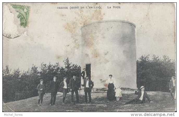 Orroir - Mont De L'Enclus - La Tour - Circulé - Animée - Etat Moyen - Mont-de-l'Enclus