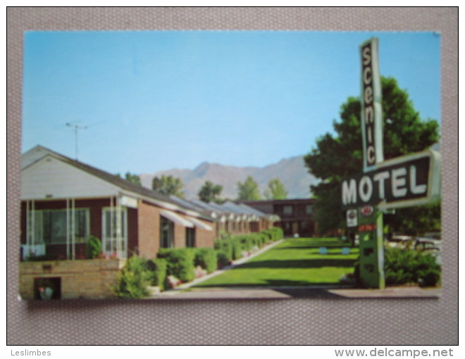 Scenic Motel. Located On U.S. 40 At 1345 Foothill Blvd. 22 Units Overlooking Great Salt Lake Valley. - Salt Lake City